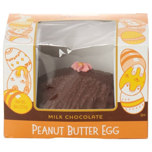 Ashers(R) Chocolate Co. 8oz. Milk Chocolate Peanut Butter Egg - image 