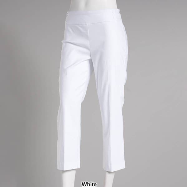 Womens Briggs 23in. Luxe Millennium Pull On Capri Pants