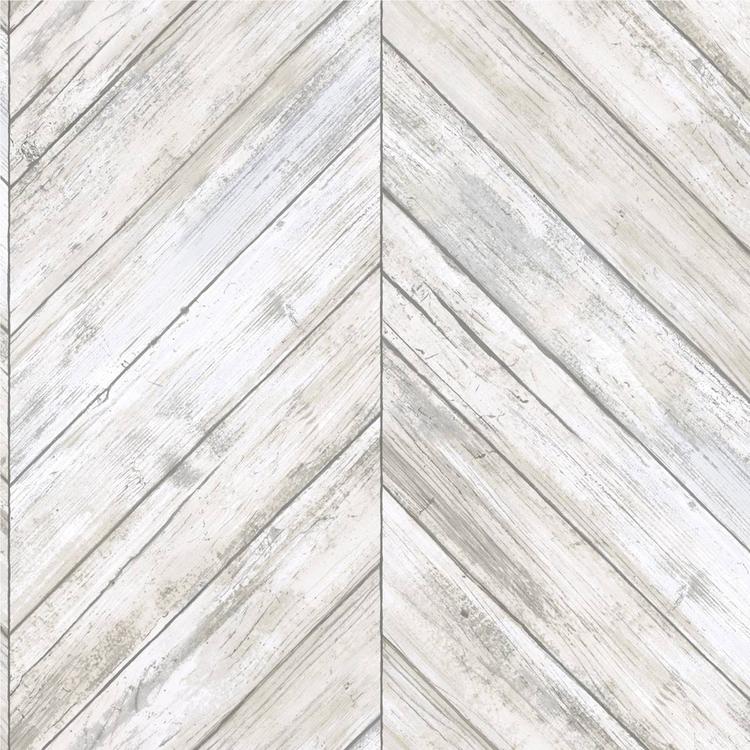 RoomMates® Herringbone Wood Boards Peel & Stick Wallpaper