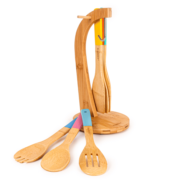 BergHOFF Bamboo Banana Hanger & Cutter Set