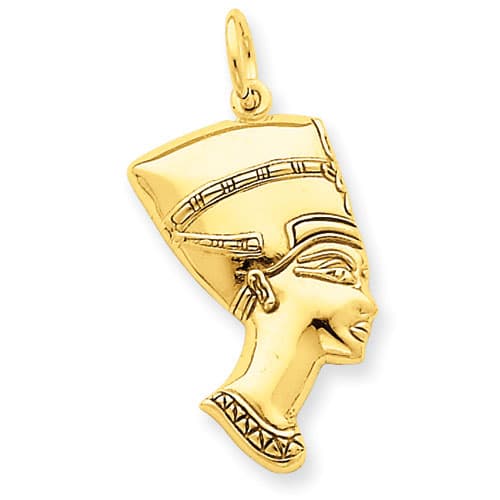 Gold Classics&#40;tm&#41; 14kt. Gold Nefertiti Pendant - image 