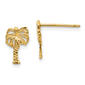 Gold Classics&#40;tm&#41; 14kt. Gold Palm Tree Stud Earrings - image 1