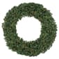 Northlight Pre-Lit Canadian Pine Artificial Christmas Wreath - image 1