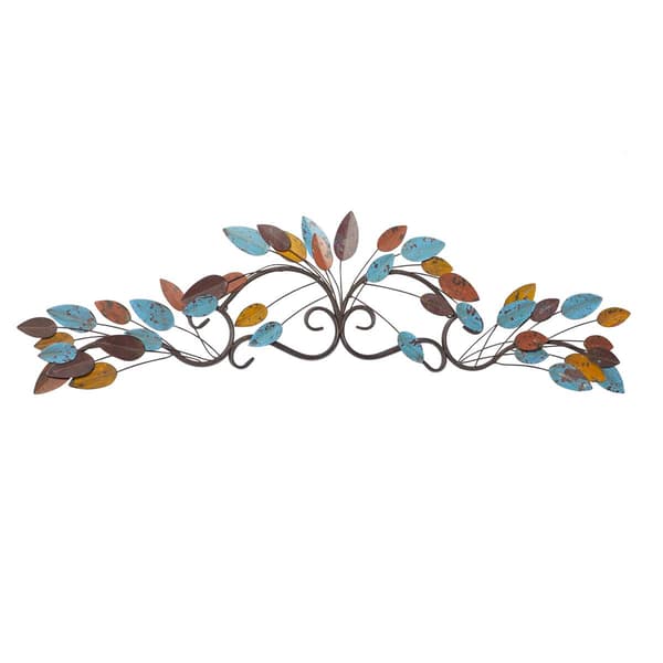 9th & Pike&#174; Tree Wall Art with Distressed Leaves Wall Decor