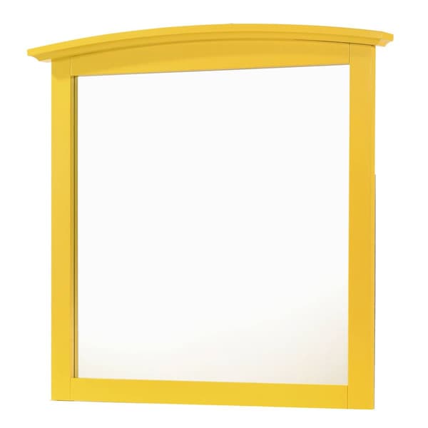 Passion Furniture Classic Rectangle Dresser Mirror - 37x35