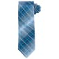 Mens Van Heusen(R) Shaded Connecting Geometric Tie - Aqua - image 1