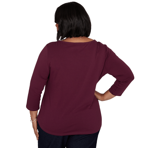 Plus Size Ruby Rd. Must Haves II Haute Trot Equestrian Tee