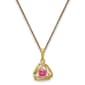 Gemstone Classics&#40;tm&#41; 14kt. Yellow Gold Tourmaline Pendant Necklac - image 1