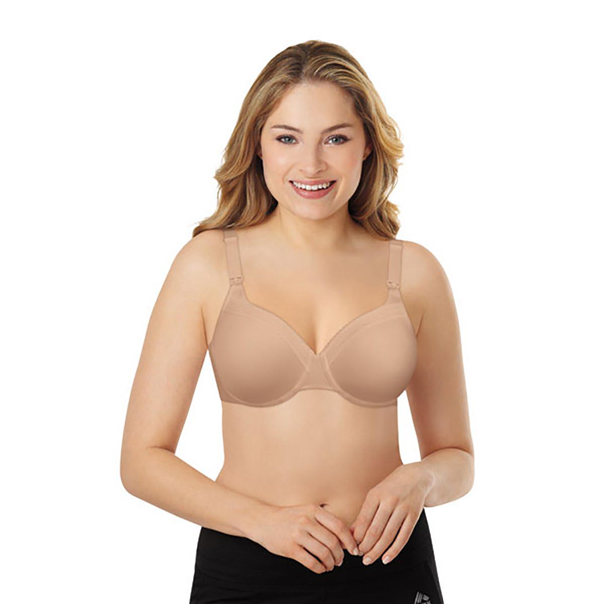 Open Video Modal for Womens Playtex Shaping Foam Underwire 4 Way Nursing Sports Bra