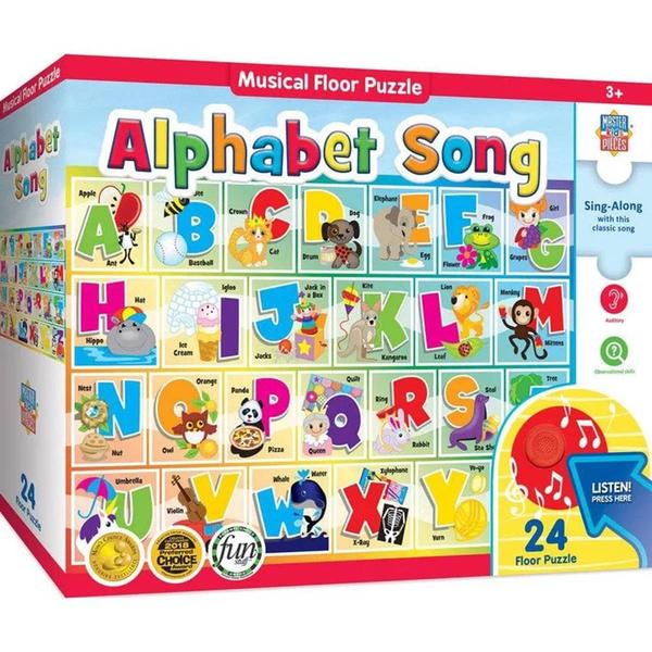 MasterPieces Sing Along Alphabet 24pc. Sound Puzzle - image 