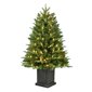 Puleo International Warm White LED Fraser Fir Christmas Tree - image 1