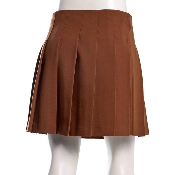 Juniors A. Byer Pleated Mini Skirt
