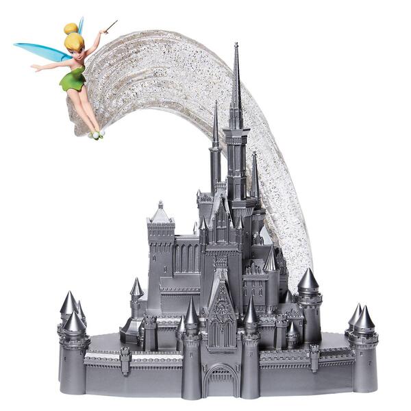 Enesco Grand Jester Studios Castle w/ Tinkerbell Figurine - image 