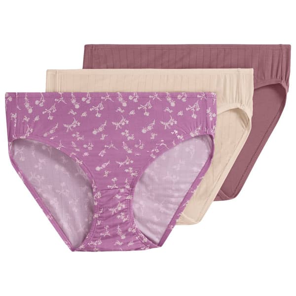 Womens Jockey® 3pk. Floral Breathe French Cut Panties - 2371
