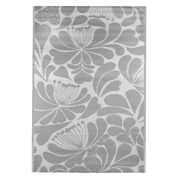 Northlight Seasonal Floral Rectangular Indoor/Outdoor Area Rug - image 