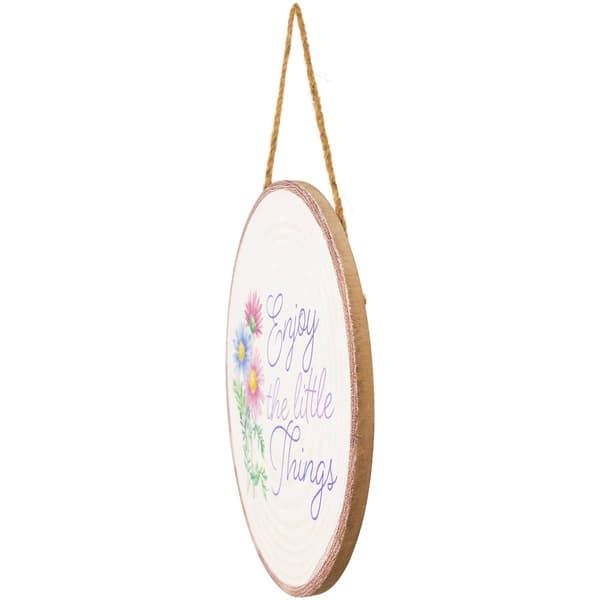 Northlight Seasonal Spring Floral Hanging Wall Signs - Set of 3