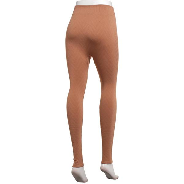 Womens Runway Ready Chevron Fleece Lined Leggings