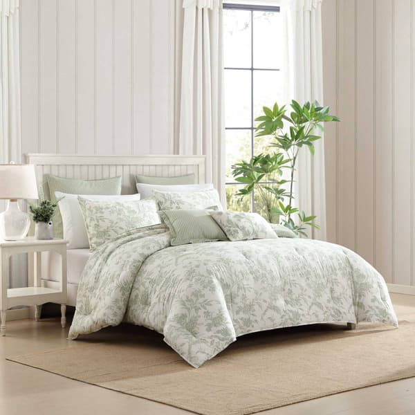 Laura Ashley Natalie Cotton Reversible Duvet Cover Set