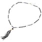 Ashley Cooper(tm) Black & Hematite-Tone Beaded Rosary Necklace - image 1