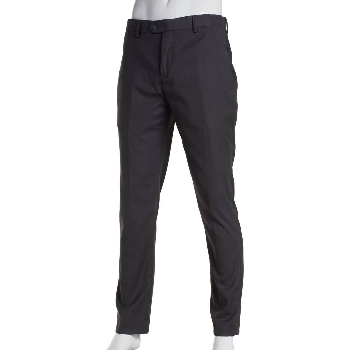 Mens Dolce Roma Slim Fit Dress Pants - Charcoal