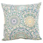 Jordan Manufacturing Outdoor Medallion Toss Pillow - Blue - image 1