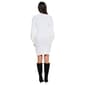 Juniors Almost Famous&#8482; Mock Neck Cable Knit Sweater Dress - image 2