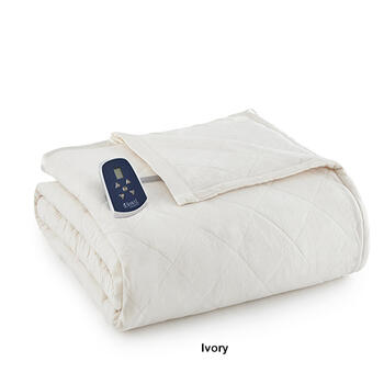 Micro Flannel® Electric Heated Blanket - Boscov's