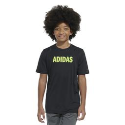 Boys (8-20) adidas(R) Short Sleeve Gradient Logo Tee