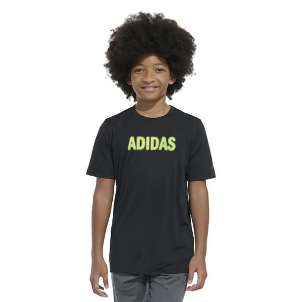 Boys (8-20) adidas(R) Short Sleeve Gradient Logo Tee - image 