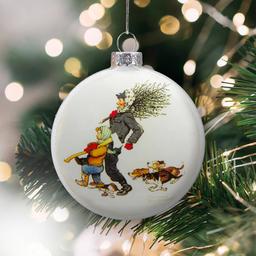 Northlight Seasonal Norman Rockwell Bringing Home Ornament