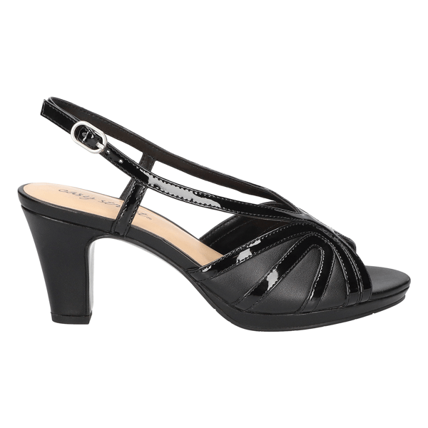 Womens Easy Street Starlight Slingback Heeled Sandals
