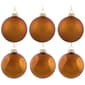 Northlight Seasonal 6pc. Glass 2-Finish Christmas Ornaments - image 1