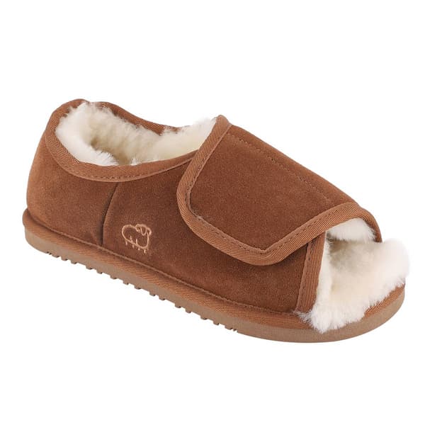 Womens LAMO APMA Open Toe Wrap Slippers - image 
