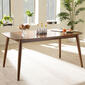 Baxton Studio Flora Wood Dining Table - image 1