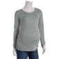 Womens Maternity Due Time Long Sleeve Cinch Shirt - image 7