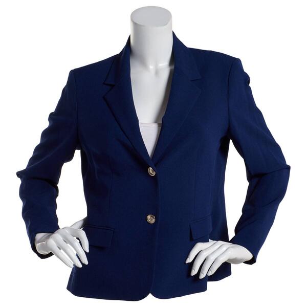 Petite Kasper Two Button Blazer Jacket - image 