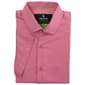 Mens Tom Baine Slim Fit Short Sleeve Textured Dress Shirt - Rose - image 1