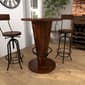 9th & Pike® Brown Gum Tree Wood Rustic Dining Table - image 5