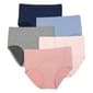 Plus Size Delta Burke 5pk. Micro Brief Panties DB8821-5PKBT1 - image 1