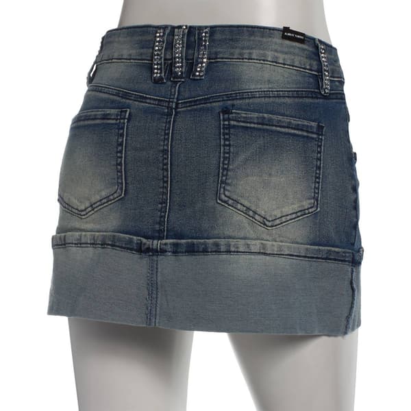 Juniors Almost Famous&#8482; Addison Cuffed Micro Mini Skirt