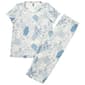 Petite IZOD(R) Geometric Patch Ribbed Pajama Set - image 1