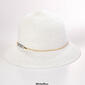 Madd Hatter Straw Cloche with Chain - image 3
