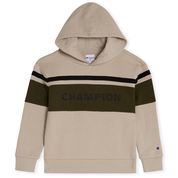 Boys &#40;4-7&#41; Champion&#174; Pieced Hoodie & Tapered Jogger Set - Sand