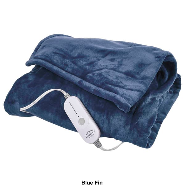 Mountain Ridge®  Heated Plush Throw