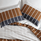 Marimekko Tiiliskivi Raita Cotton Duvet Cover Set - image 6