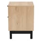 Baxton Studio Cherelle Light Brown 2-Drawer End Table - image 4