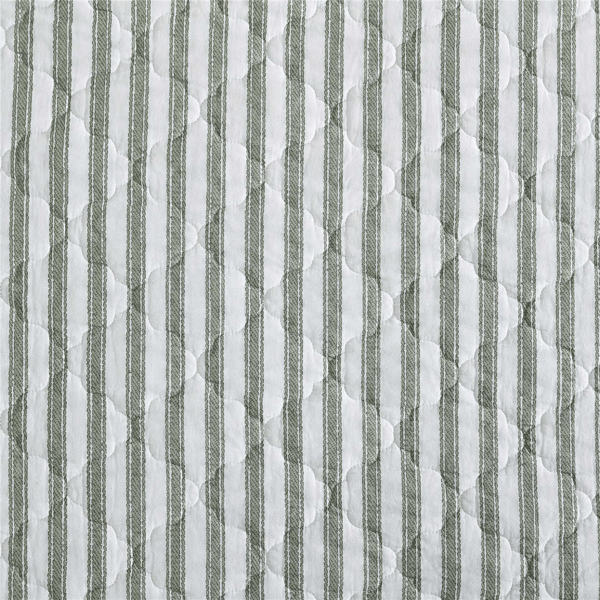 Stone Cottage Willow Way Ticking Stripe Reversible Quilt Set