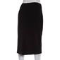 Plus Size Kasper Stretch Crepe Skimmer Skirt - image 3