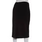Plus Size Kasper Stretch Crepe Skimmer Skirt - image 4
