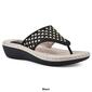 Womens Cliffs by White Mountain Camila Thong Sandals - image 9